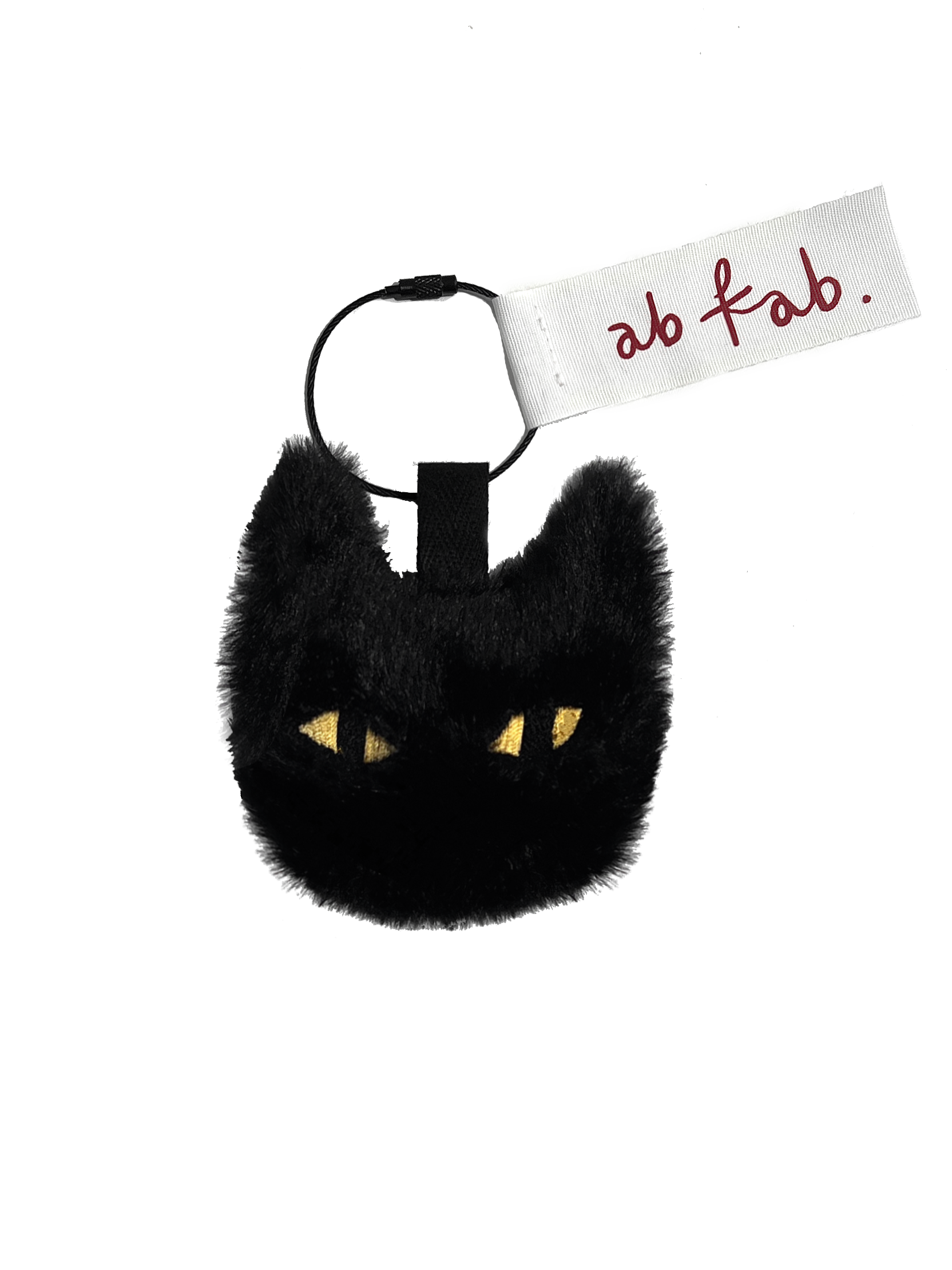 Big black cat ( Key ring )